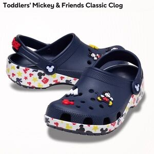 Crocs Classic Kids Clog - Navy Disney Mickey Mouse size 6 Toddler